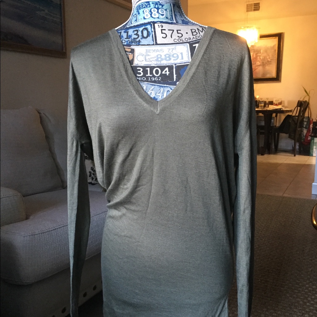 New Barbara Bui Xs Cashmere Sweater Dress